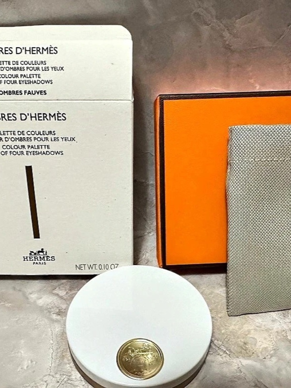 Hermès Ombres d'Hermès 03 Ombres Fauves Pressed Powder Palette 0.10 oz